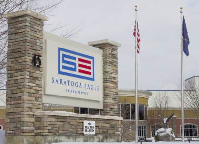 Saratoga Eagle headquarters in Saratoga Springs off Duplainville Rd. Photo by Jaynie Ellis.